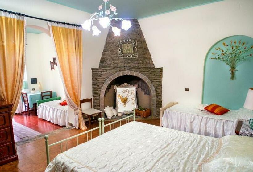 חדר סטנדרט לארבעה, Affittacamere Sa Bratza Vacanze