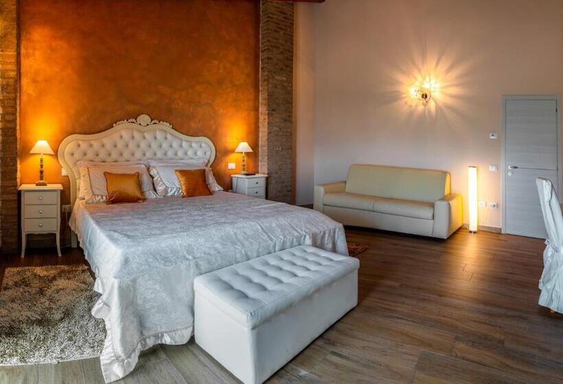 스탠다드 룸 킹사이즈 침대, Agriturismo Le Fontanelle Da Valente