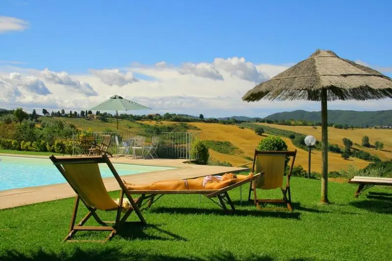 ガーデンビューの１ベッドルームビラ, Agriturismo San Tommaso