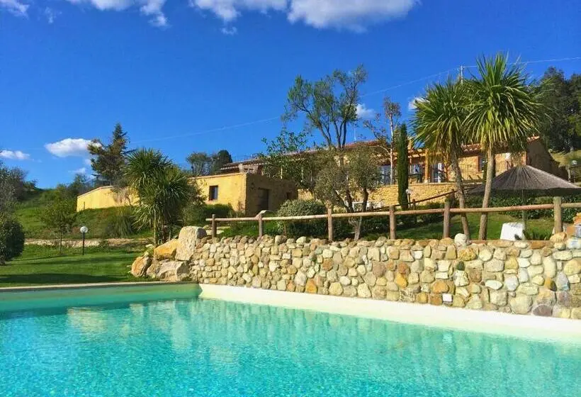 ガーデンビューの１ベッドルームビラ, Agriturismo San Tommaso