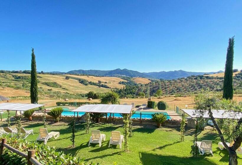 带花园景观和一个卧室的别墅, Agriturismo San Tommaso