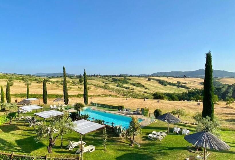 带花园景观和一个卧室的别墅, Agriturismo San Tommaso
