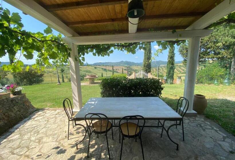 带花园景观和一个卧室的别墅, Agriturismo San Tommaso