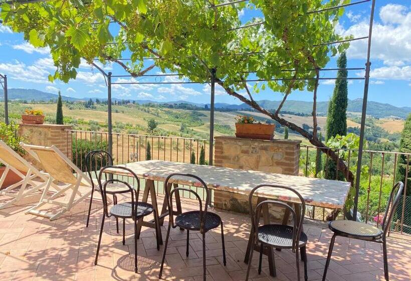 带花园景观和一个卧室的别墅, Agriturismo San Tommaso