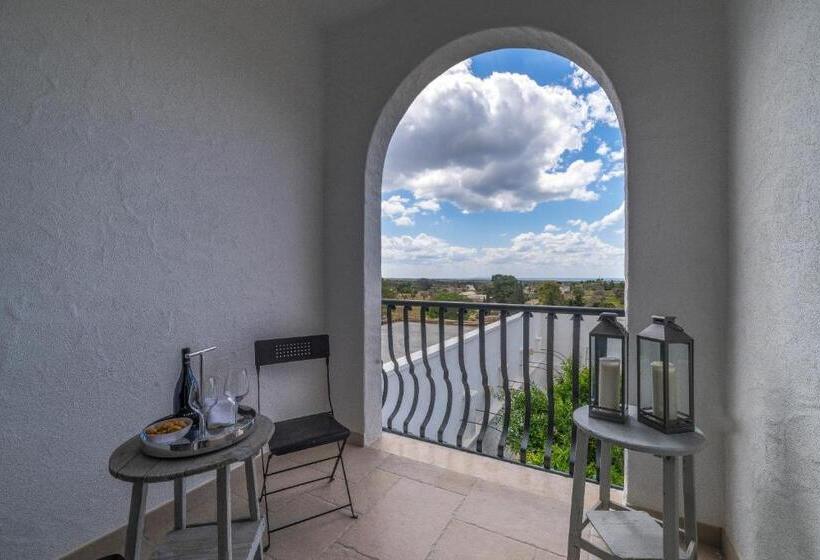 غرفة قياسية مزوَّدة بشُرفة, Masseria Le Mandorle