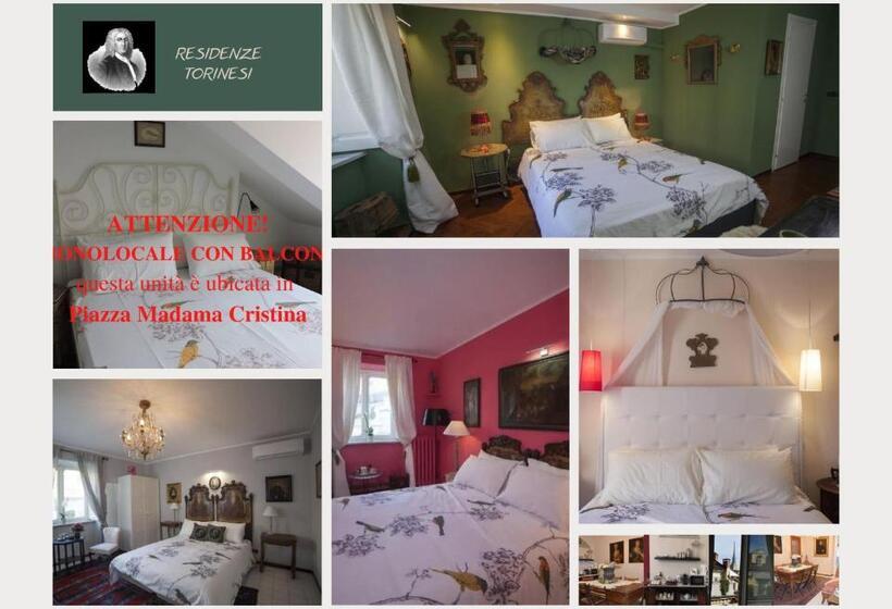 إستديو قياسى مزود بشرفة, Residenze Torinesi