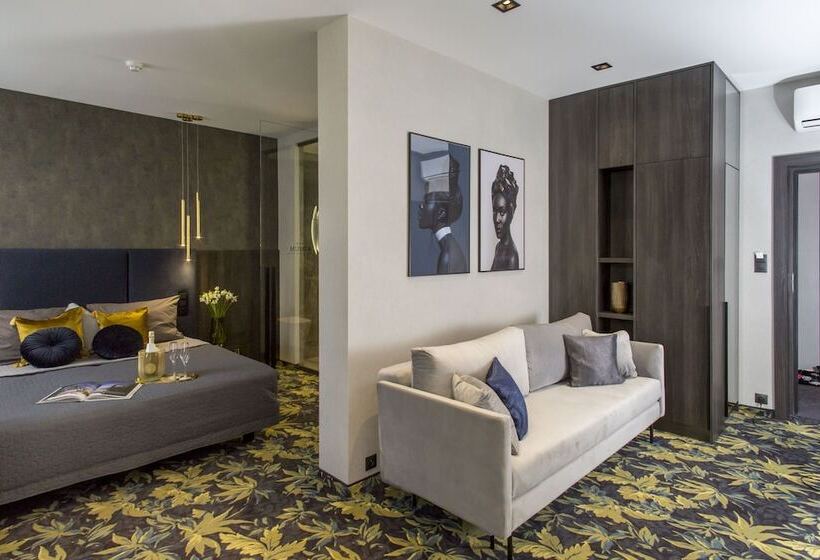 带1个卧室的豪华公寓, Atrium