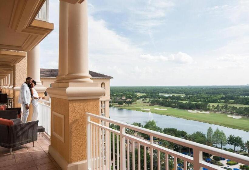 キングサイズベッドのクラブルーム, The Ritzcarlton Orlando, Grande Lakes