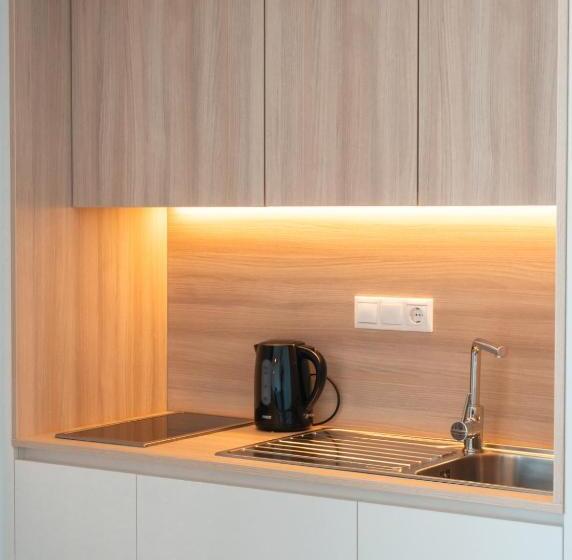 침실 1개 아파트 측면 바다 전망, Portomar Apartments