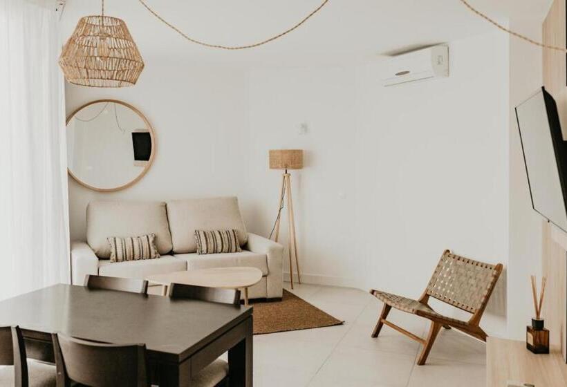 침실 1개 아파트 측면 바다 전망, Portomar Apartments