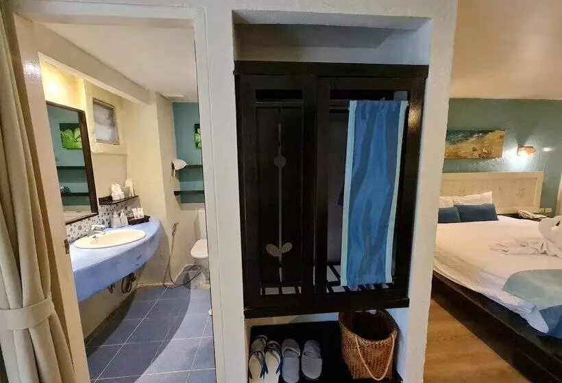 اتاق استاندارد با چشمانداز استخر, Vacation Village Phra Nang Inn Sha Extra Plus