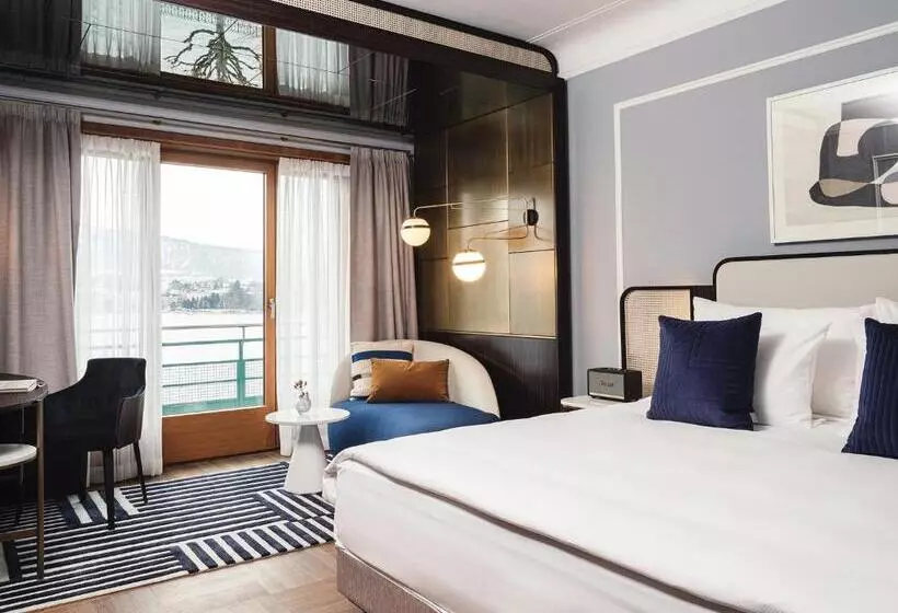 اتاق استاندارد با چشمانداز دریاچه, Ameron Zürich Bellerive Au Lac