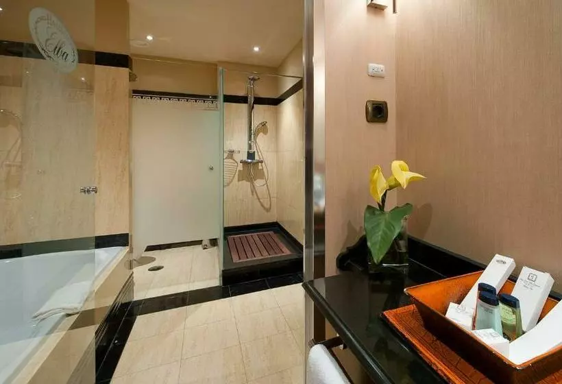 اتاق لوکس با چشم‌انداز باغ, Elba Estepona Gran Hotel & Thalasso Spa