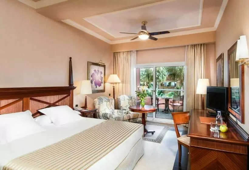 اتاق لوکس با چشم‌انداز باغ, Elba Estepona Gran Hotel & Thalasso Spa