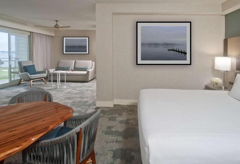 キングサイズベッドのスイートルーム, Hyatt Regency Chesapeake Bay Golf Resort, Spa & Marina