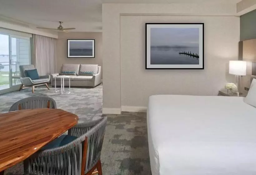 キングサイズベッドのスイートルーム, Hyatt Regency Chesapeake Bay Golf Resort, Spa & Marina
