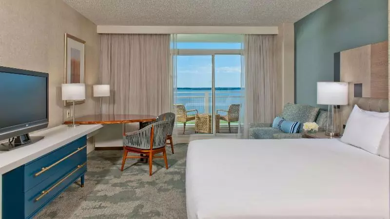 キングサイズベッドのスタンダードルーム, Hyatt Regency Chesapeake Bay Golf Resort, Spa & Marina