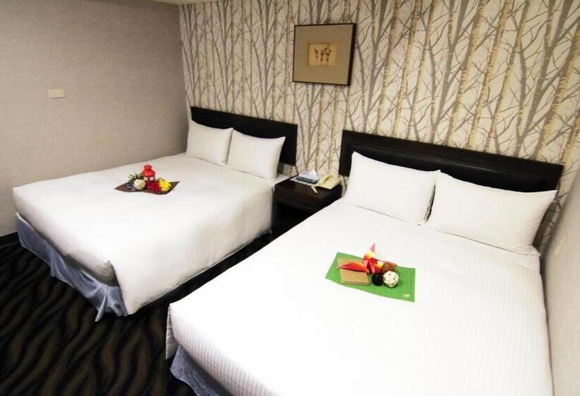 غرفة قياسية رباعية, Liho Hotel Tainan