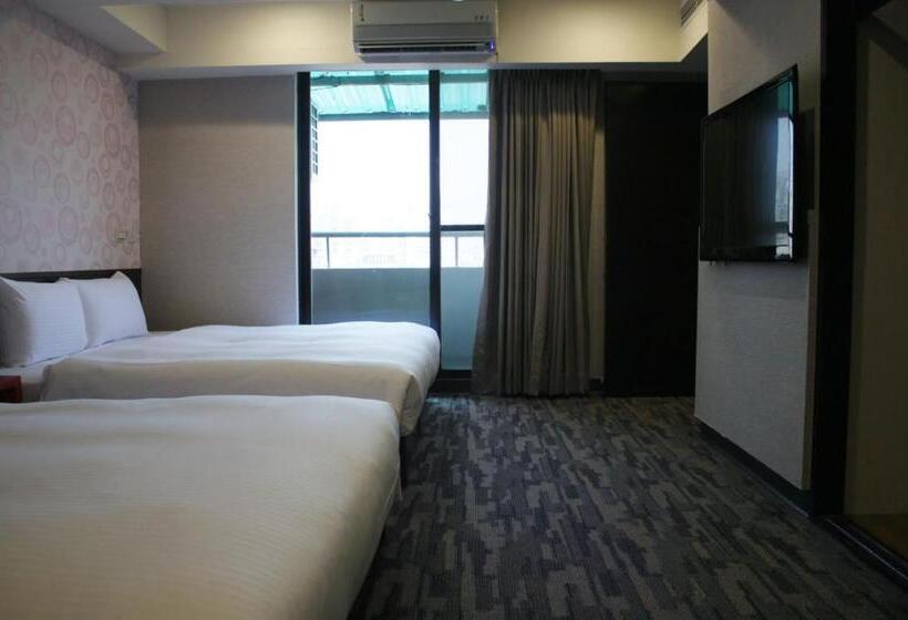 جناح عائلي غرفتين نوم, Liho Hotel Tainan