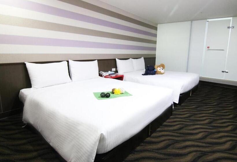 غرفة قياسية رباعية, Liho Hotel Tainan