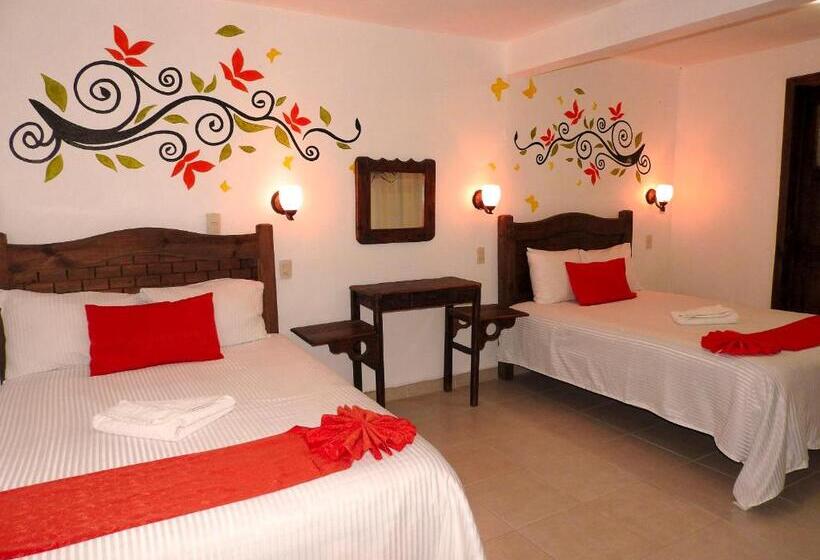 Номер Стандарт 2 Двуспальные Кровати, Posada Las Casas