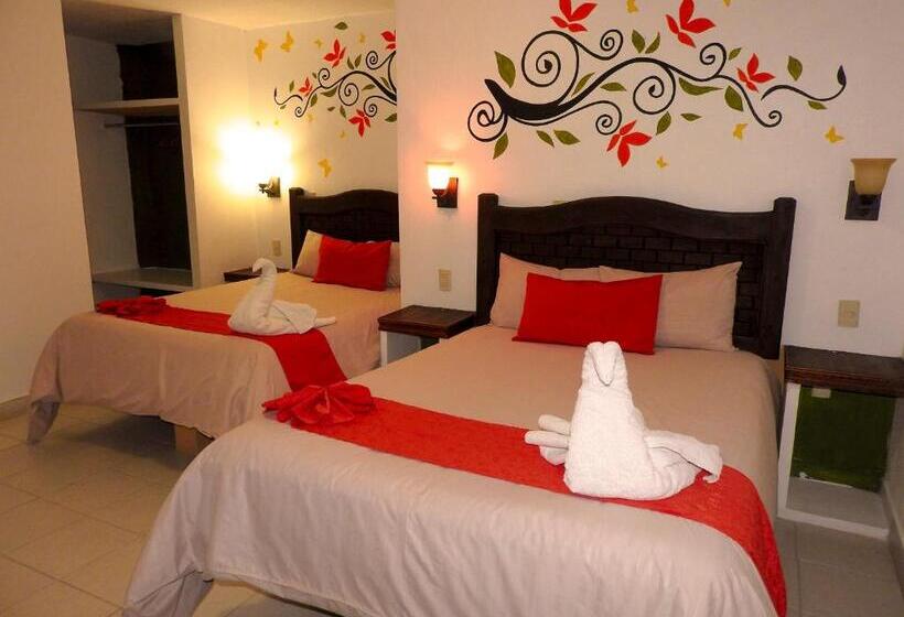 Номер Стандарт 2 Двуспальные Кровати, Posada Las Casas