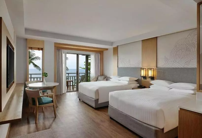 اتاق پرمیوم با چشم‌انداز دریا, Phuket Marriott Resort & Spa Merlin Beach