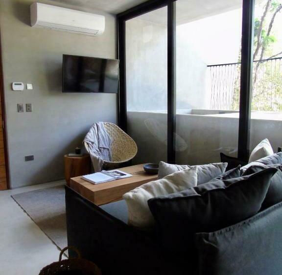 آپارتمان 1 خوابه با تراس, Arba Tulum Aldea Zama