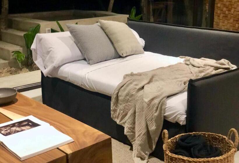 آپارتمان 1 خوابه همکف, Arba Tulum Aldea Zama