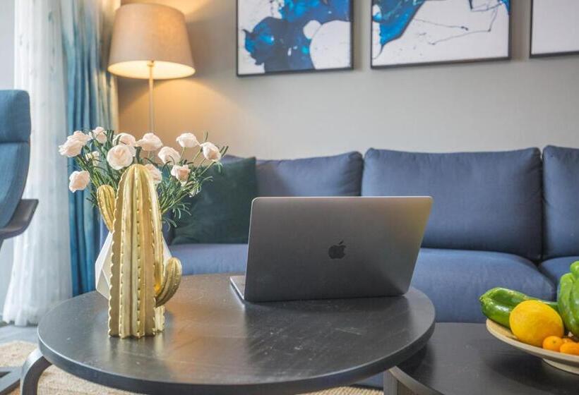 １ベッドルームアパートメント, Jinan Huaiyin·jinan West Railway Station·