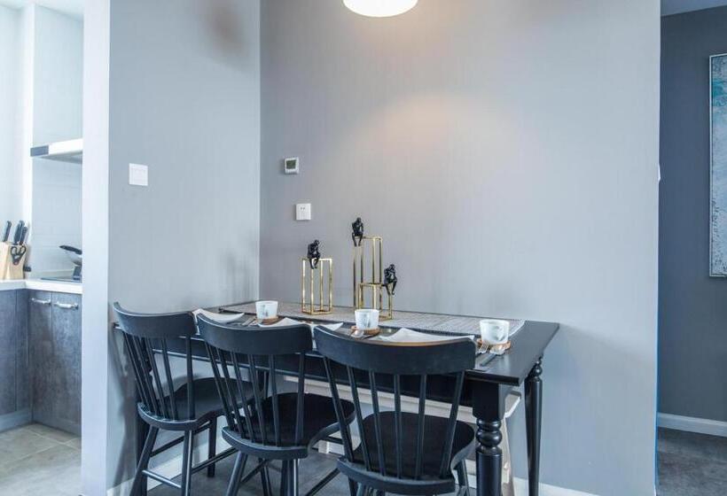 １ベッドルームアパートメント, Jinan Huaiyin·jinan West Railway Station·