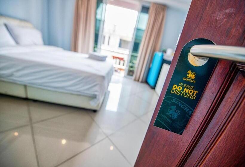 غرفة قياسية إطلالة جانبية علي البحر, Akvavit Living