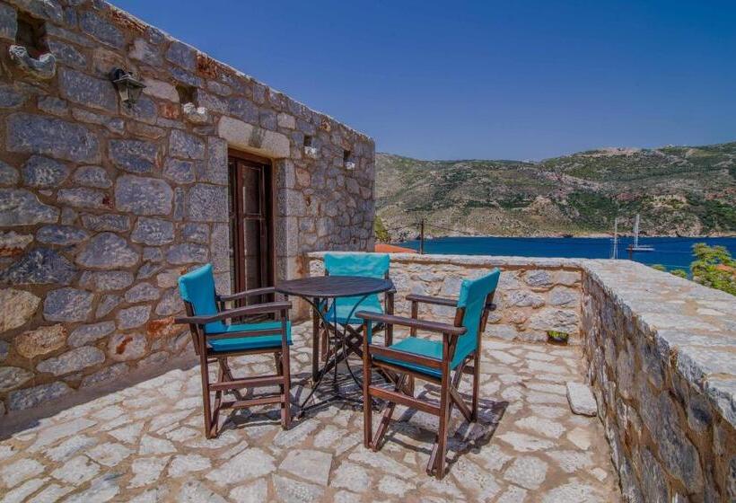 Triple Room Sea View, Psamathous Guesthouse