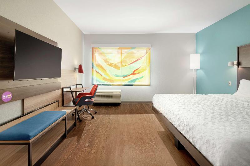 Standard Szoba King Size Bed, Tru By Hilton Sandusky, Oh