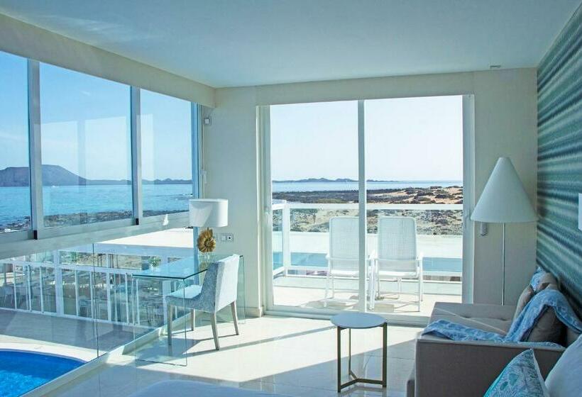 סוויטת דלוקס נוף לים, Boutique Tao Caleta Mar