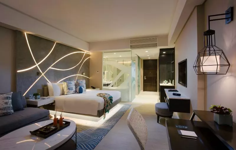 اتاق استاندارد با تخت بزرگ, Hilton Garden Inn Boca Del Rio Veracruz