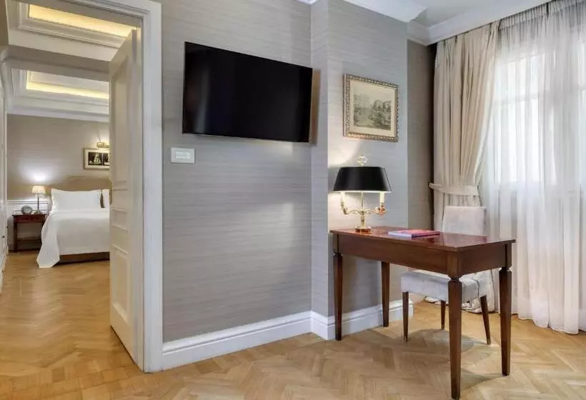 キングサイズベッドのデラックススイート, King George, A Luxury Collection Hotel, Athens