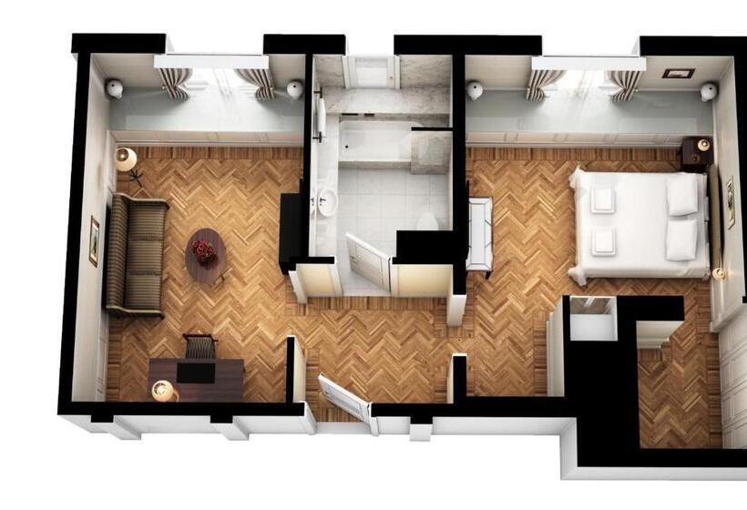 디럭스 스위트 킹 침대, King George, A Luxury Collection Hotel, Athens