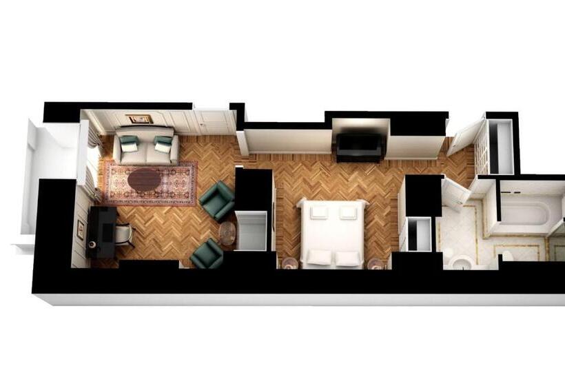 스위트 킹사이즈 침대, King George, A Luxury Collection Hotel, Athens