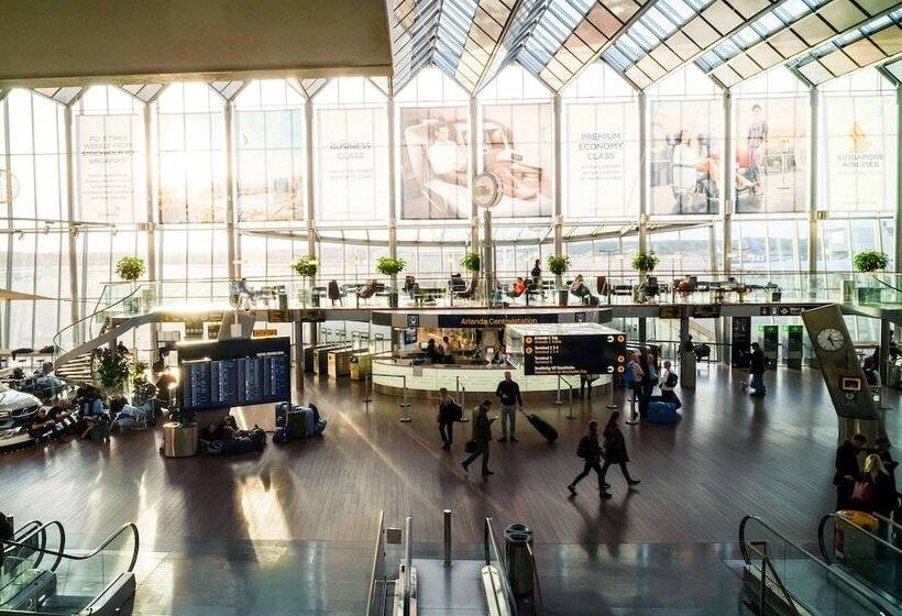 Номер Superior с Видом, Radisson Blu Airport Terminal