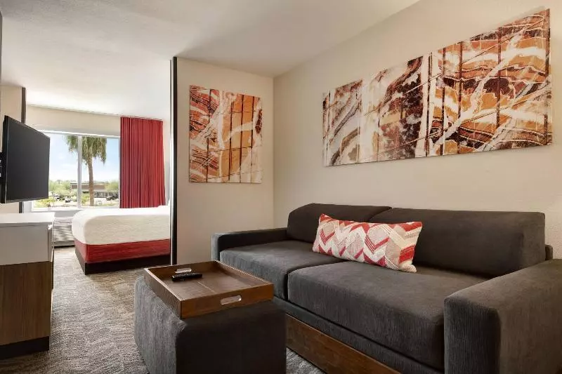 キングサイズベッドのスイートルーム, Springhill Suites Phoenix Chandler/fashion Center
