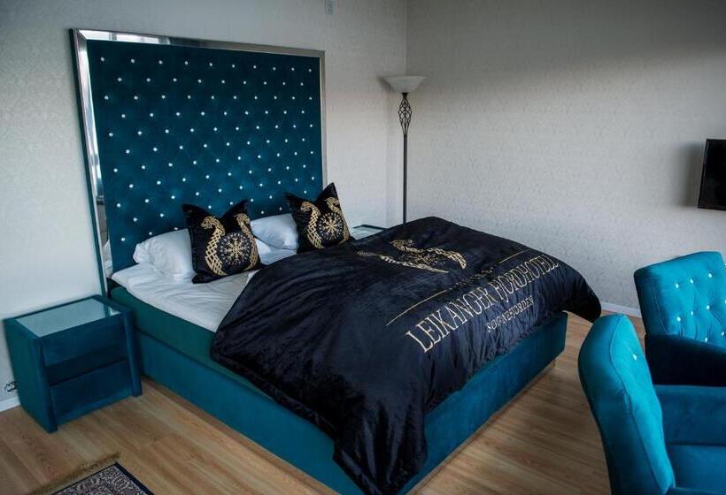 オーシャンビューデラックスルームバルコニー付き, Leikanger Fjordhotel   Unike Hoteller