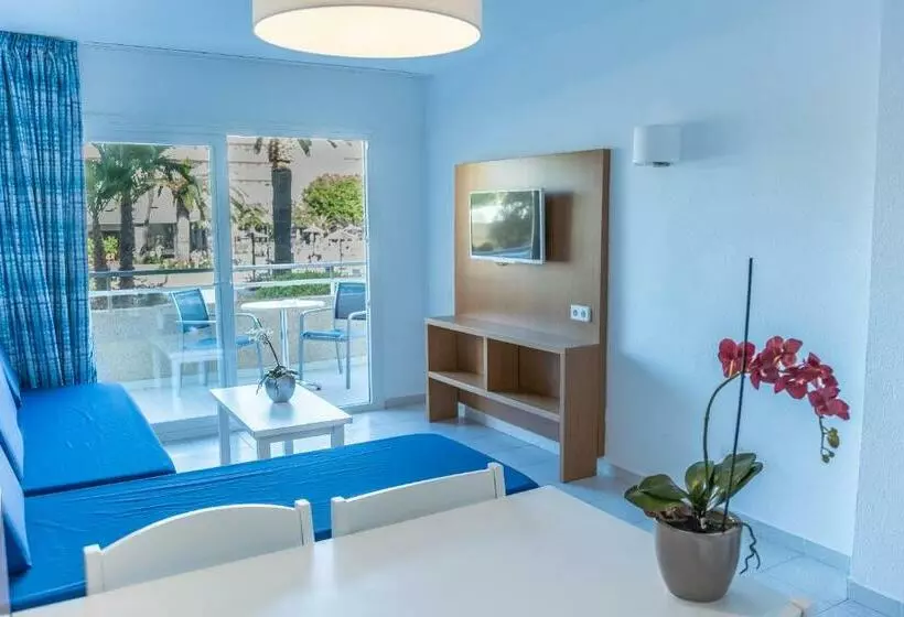 آپارتمان 1 خوابه با چشم‌انداز استخر, Club Cala Romani