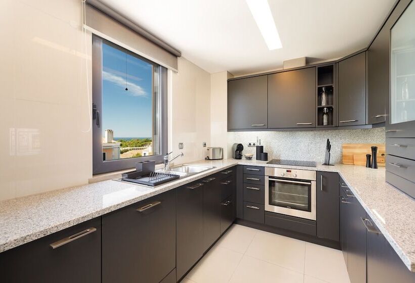 דירת דלוקס 2 חדרי שינה עם ג'קוזי, Vale Do Lobo Resort