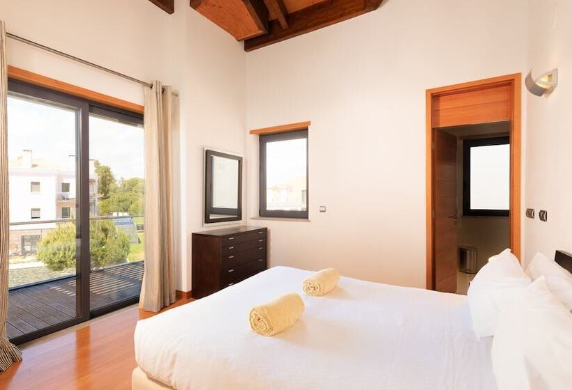 דירת דלוקס 2 חדרי שינה עם ג'קוזי, Vale Do Lobo Resort