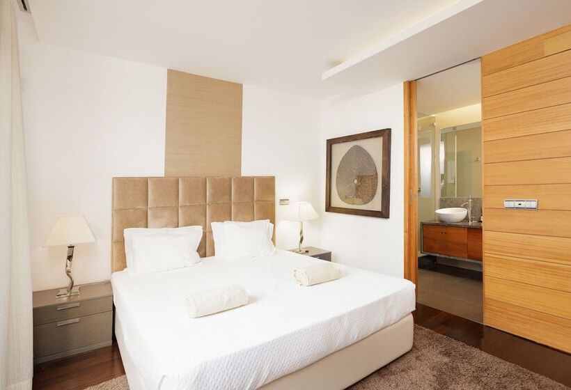 דירת דלוקס 3 חדרי שינה, Vale Do Lobo Resort