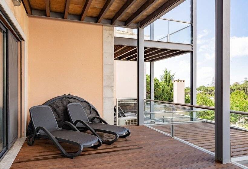 דירת דלוקס 2 חדרי שינה עם ג'קוזי, Vale Do Lobo Resort