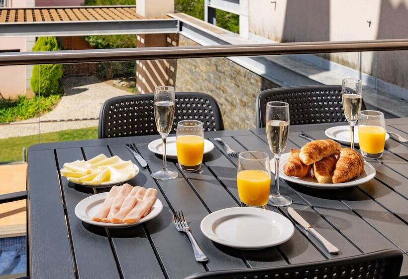 דירת דלוקס 2 חדרי שינה עם ג'קוזי, Vale Do Lobo Resort