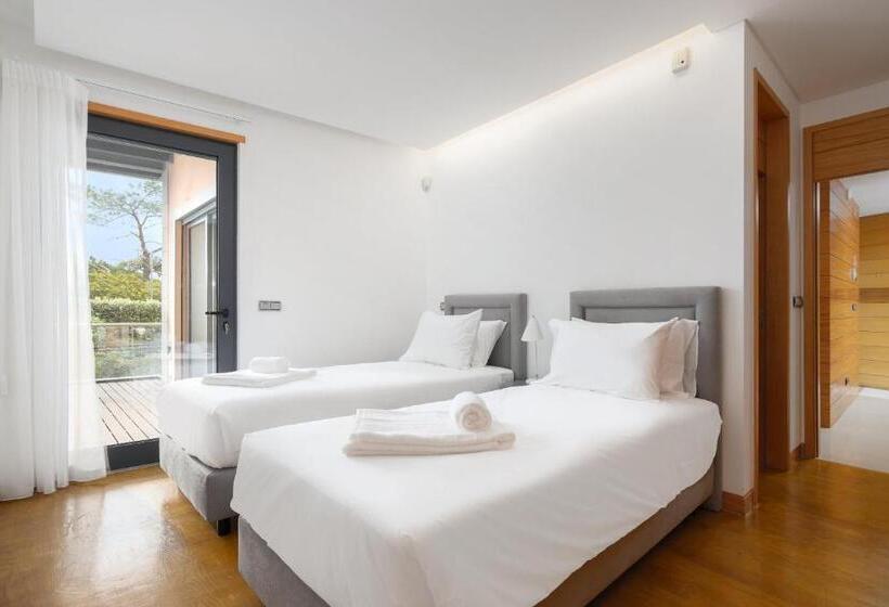 דירת דלוקס 2 חדרי שינה עם ג'קוזי, Vale Do Lobo Resort