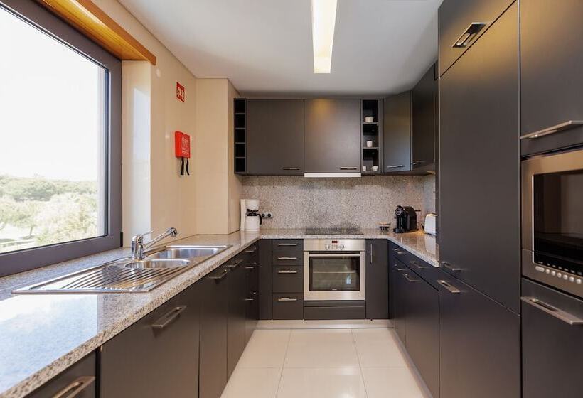 דירת דלוקס 2 חדרי שינה עם ג'קוזי, Vale Do Lobo Resort